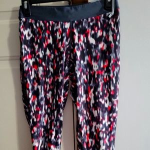 Beautiful capris. Nike Dri-Fit Sz.Sm Pink grey and black,white